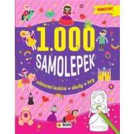 1000 samolepek princezny - cena, porovnanie