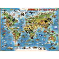 Ravensburger XXL - Animals around the World 300 - cena, porovnanie