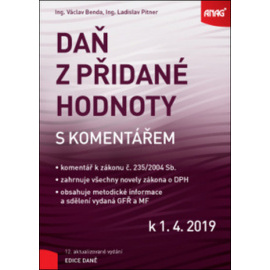 Daň z přidané hodnoty s komentářem 2019