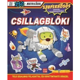 Csillagblöki - Szuperhősös matricás foglalkoztatókönyv