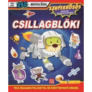 Csillagblöki - Szuperhősös matricás foglalkoztatókönyv - cena, porovnanie