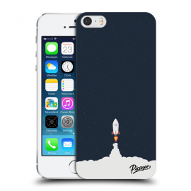 Picasee Silikónový prehľadný obal pre Apple iPhone 5/5S/SE - Astronaut 2