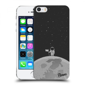 Picasee Silikónový prehľadný obal pre Apple iPhone 5/5S/SE - Astronaut