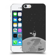 Picasee Silikónový prehľadný obal pre Apple iPhone 5/5S/SE - Astronaut - cena, porovnanie