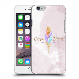 Picasee Silikónový prehľadný obal pre Apple iPhone 6/6S - Carpe Diem