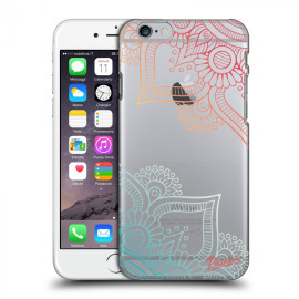 Picasee Silikónový prehľadný obal pre Apple iPhone 6/6S - Flowers pattern