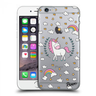 Picasee Silikónový prehľadný obal pre Apple iPhone 6/6S - Unicorn star heaven - cena, porovnanie