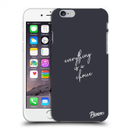 Picasee Silikónový prehľadný obal pre Apple iPhone 6/6S - Everything is a choice - cena, porovnanie