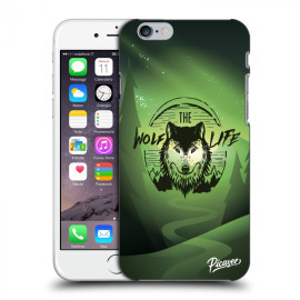 Picasee Silikónový prehľadný obal pre Apple iPhone 6/6S - Wolf life