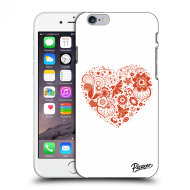 Picasee Silikónový prehľadný obal pre Apple iPhone 6/6S - Big heart - cena, porovnanie