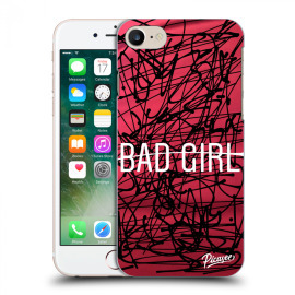 Picasee Silikónový prehľadný obal pre Apple iPhone 7 - Bad girl