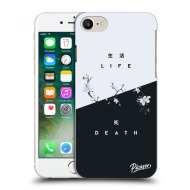 Picasee Silikónový prehľadný obal pre Apple iPhone 7 - Life - Death - cena, porovnanie