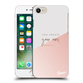 Picasee Silikónový prehľadný obal pre Apple iPhone 7 - You create your own opportunities