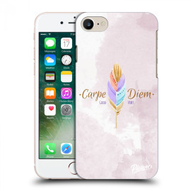 Picasee Silikónový prehľadný obal pre Apple iPhone 7 - Carpe Diem