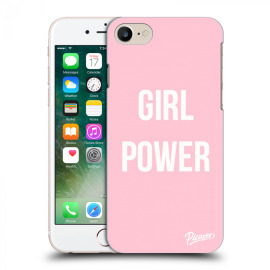 Picasee Silikónový prehľadný obal pre Apple iPhone 8 - Girl Power