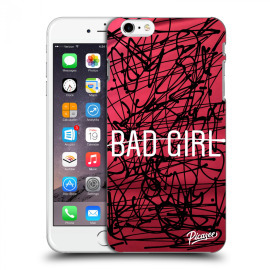 Picasee Silikónový prehľadný obal pre Apple iPhone 6 Plus/6S Plus - Bad girl