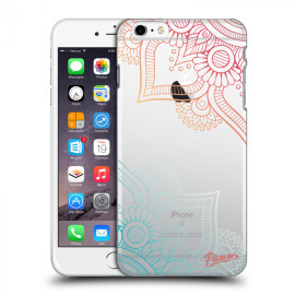 Picasee Silikónový prehľadný obal pre Apple iPhone 6 Plus/6S Plus - Flowers pattern