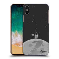 Picasee Silikónový prehľadný obal pre Apple iPhone X/XS - Astronaut - cena, porovnanie