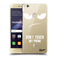 Picasee Silikónový prehľadný obal pre Huawei P9 Lite 2017 - Don't Touch My Phone - cena, porovnanie