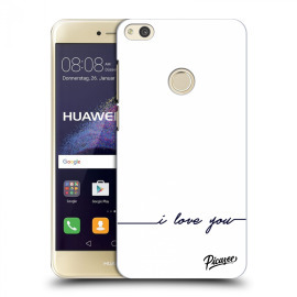 Picasee Silikónový prehľadný obal pre Huawei P9 Lite 2017 - I love you