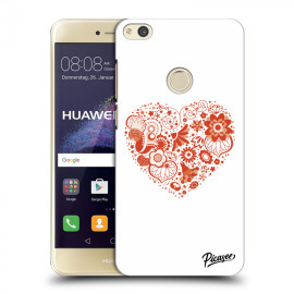 Picasee Silikónový prehľadný obal pre Huawei P9 Lite 2017 - Big heart