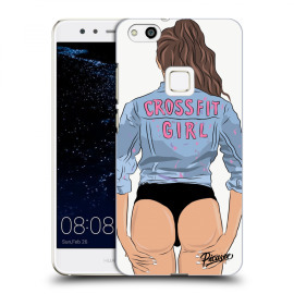 Picasee Silikónový prehľadný obal pre Huawei P10 Lite - Crossfit girl - nickynellow