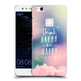 Picasee Silikónový prehľadný obal pre Huawei P10 Lite - Think happy be happy