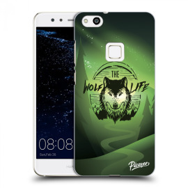 Picasee Silikónový prehľadný obal pre Huawei P10 Lite - Wolf life