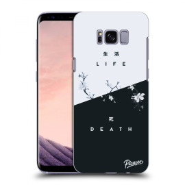 Picasee Silikónový prehľadný obal pre Samsung Galaxy S8 G950F - Life - Death