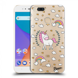 Picasee Silikónový prehľadný obal pre Xiaomi Mi A1 Global - Unicorn star heaven