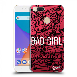 Picasee Silikónový prehľadný obal pre Xiaomi Mi A1 Global - Bad girl