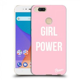 Picasee Silikónový prehľadný obal pre Xiaomi Mi A1 Global - Girl Power