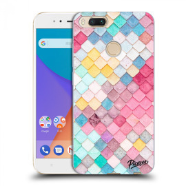 Picasee Silikónový prehľadný obal pre Xiaomi Mi A1 Global - Colorful roof