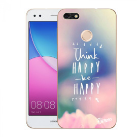 Picasee Silikónový prehľadný obal pre Huawei P9 Lite Mini - Think happy be happy