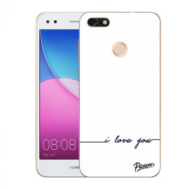 Picasee Silikónový prehľadný obal pre Huawei P9 Lite Mini - I love you