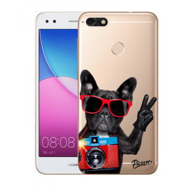 Picasee Silikónový prehľadný obal pre Huawei P9 Lite Mini - French Bulldog