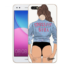 Picasee Silikónový prehľadný obal pre Huawei P9 Lite Mini - Crossfit girl - nickynellow