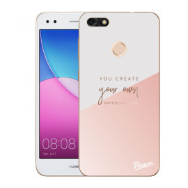 Picasee Silikónový prehľadný obal pre Huawei P9 Lite Mini - You create your own opportunities