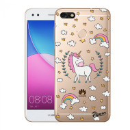 Picasee Silikónový prehľadný obal pre Huawei P9 Lite Mini - Unicorn star heaven - cena, porovnanie