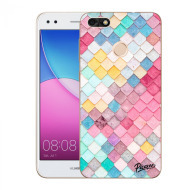 Picasee Silikónový prehľadný obal pre Huawei P9 Lite Mini - Colorful roof - cena, porovnanie