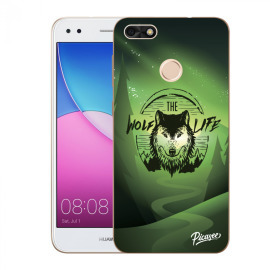 Picasee Silikónový prehľadný obal pre Huawei P9 Lite Mini - Wolf life