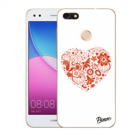 Picasee Silikónový prehľadný obal pre Huawei P9 Lite Mini - Big heart