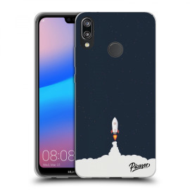 Picasee Silikónový prehľadný obal pre Huawei P20 Lite - Astronaut 2