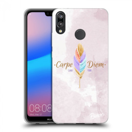 Picasee Silikónový prehľadný obal pre Huawei P20 Lite - Carpe Diem