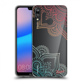 Picasee Silikónový prehľadný obal pre Huawei P20 Lite - Flowers pattern