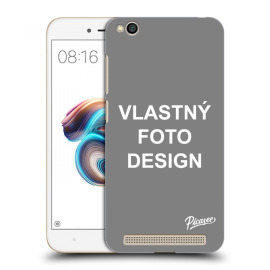 Picasee Silikónový čierny obal pre Xiaomi Redmi 5A - Vlastný design/motiv