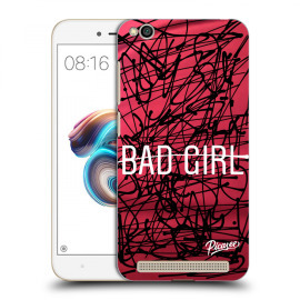 Picasee Silikónový čierny obal pre Xiaomi Redmi 5A - Bad girl