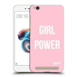 Picasee Silikónový čierny obal pre Xiaomi Redmi 5A - Girl Power