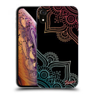 Picasee Silikónový čierny obal pre Apple iPhone XR - Flowers pattern - cena, porovnanie