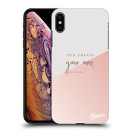 Picasee Silikónový čierny obal pre Apple iPhone XS Max - You create your own opportunities - cena, porovnanie